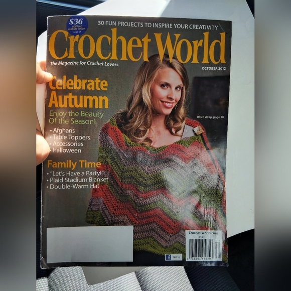 Vintage Crochet World Magazine October 2012 - Picture 1 of 6